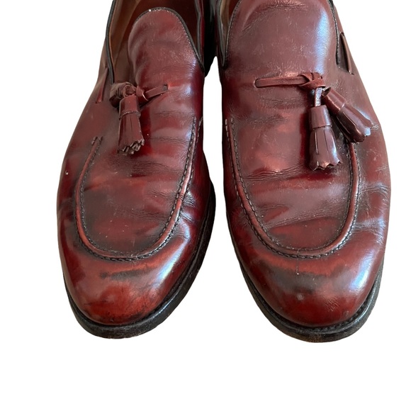 Allen Edmonds Grayson Shell Cordovan Leather Loafers size 11.5 A Mens 45628 - Picture 13 of 14